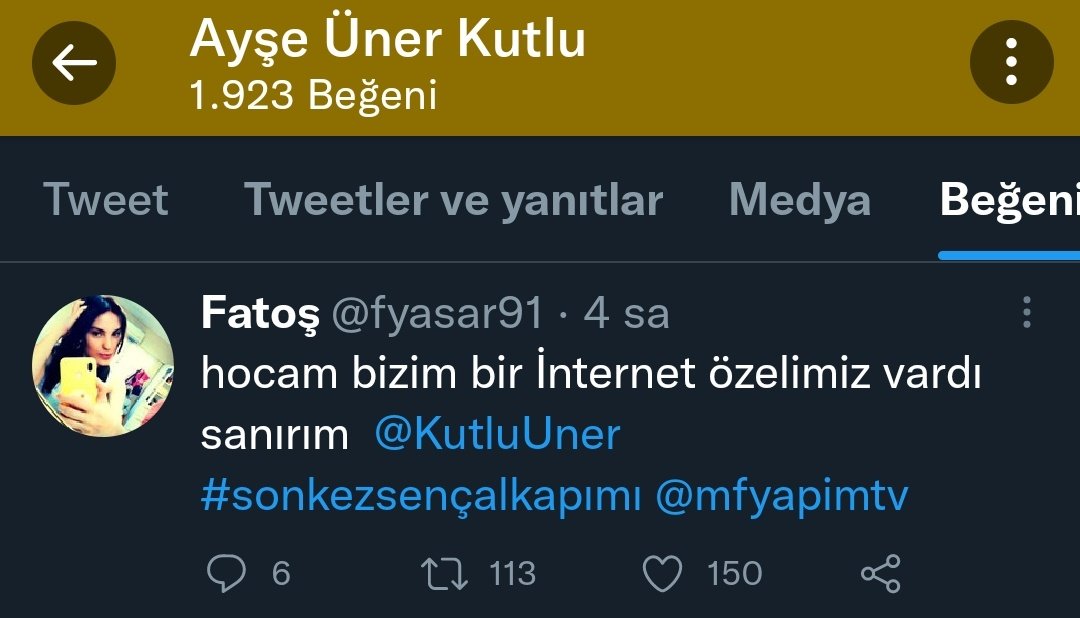 Bu kadın niye hep bizi umutlandırıyo aq