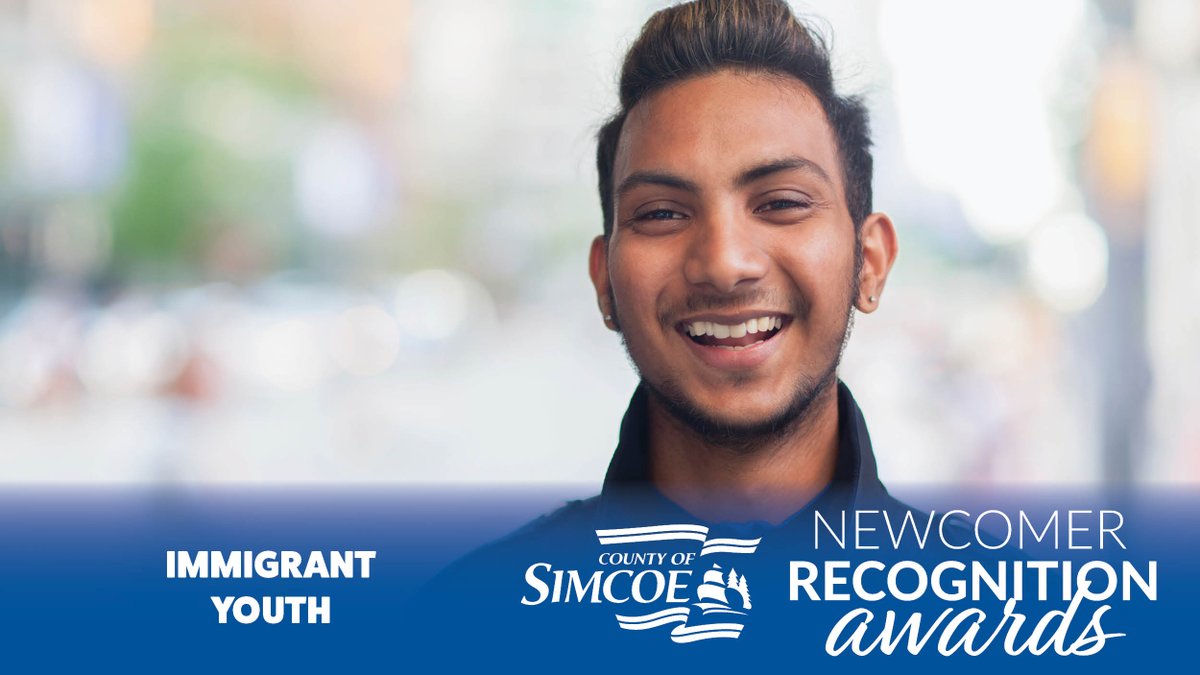 simcoecounty's tweet photo. Nominate an #immigrant youth who is dedicated to supporting immigrant #integration & #cultural #awareness for the Immigrant Youth Award by visiting https://t.co/8m3PFfvbHi. #strongertogether #community#celebratediversity #mysimcoecounty https://t.co/t5I3XjFHOY
