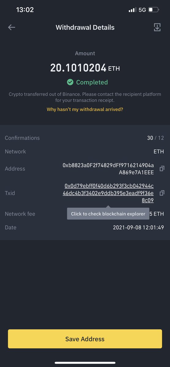 CavemanNinja's tweet photo. Just lost my entire life savings to a giveaway scam #cryptocrash #ethereum https://t.co/kzU9HpjJ6u