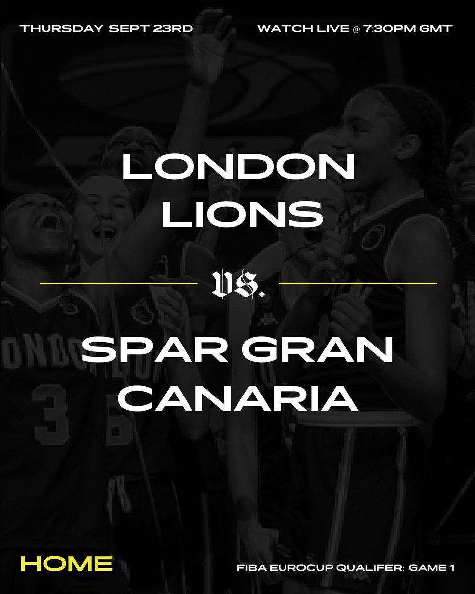 London Lions Basketball tweet media