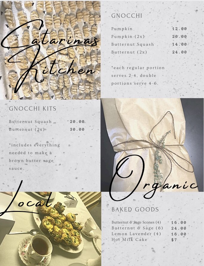 TheCCosta's tweet image. #SeptemberMenu ✨