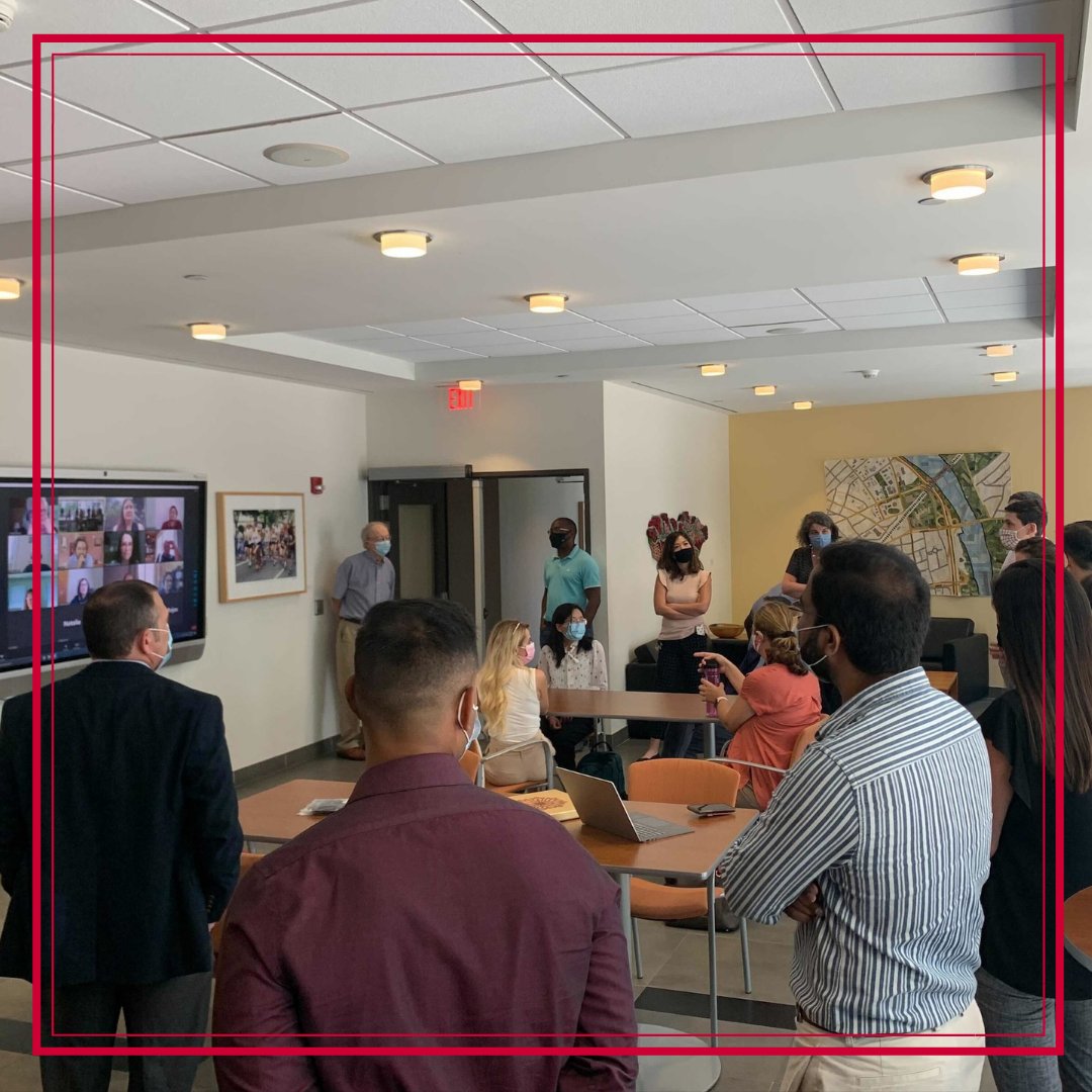 We had a great group join us in person and virtually to welcome our new IFH staff and faculty today. Thanks for coming out!