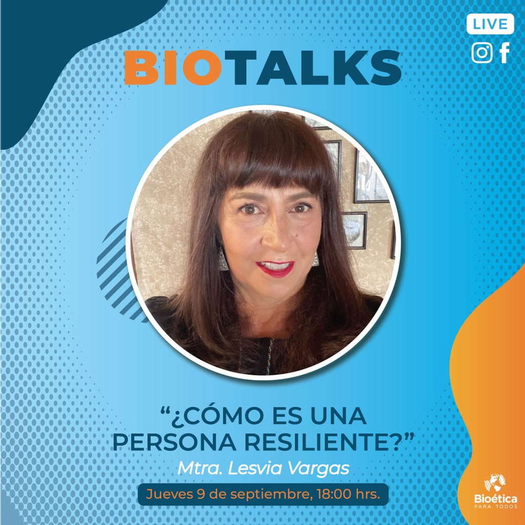 ¡La resiliencia es la capacidad para adaptarse a las situaciones adversas! ¿Pero, como podemos ser personas resilientes?¡Conócelo todo en nuestro live! ¡No te lo pierdas! ¡Mañana 9 de septiembre 18:00hrs!