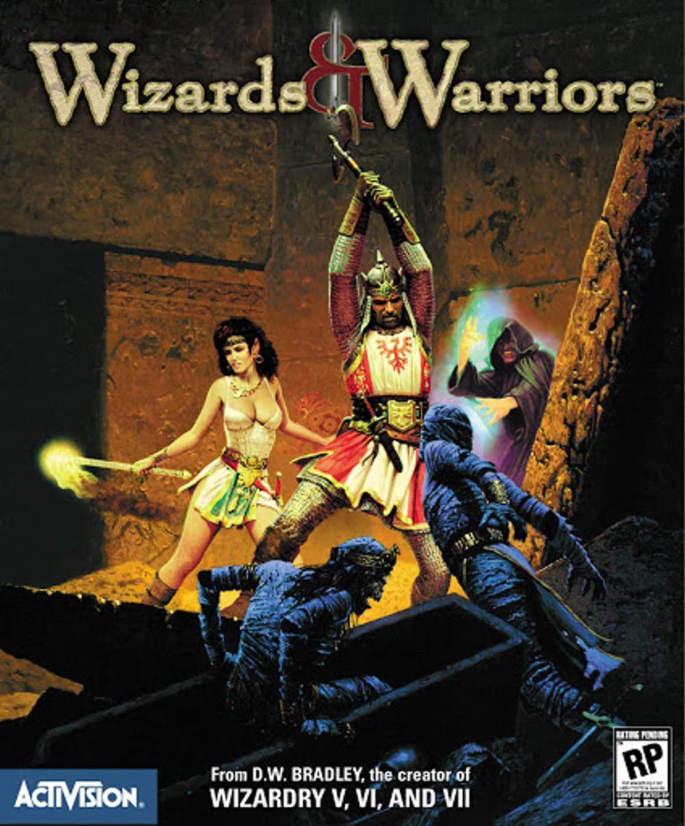 Sinatar's tweet photo. @RetrogradeTom Wizards &amp; Warriors (the 2000 RPG, not the NES game). This is the real Wizardry 8 as far as I'm concerned. https://t.co/swppQfohBz