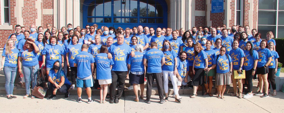 Headmaster Brangiforte with his staff ready to FLEX. Fueling Leadership Enhancing eXcellence - a new advisory program designed to support students and the emotional and academic gaps experienced during COVID-19.“The comeback is greater than the setback” We are ready. @BCassellius