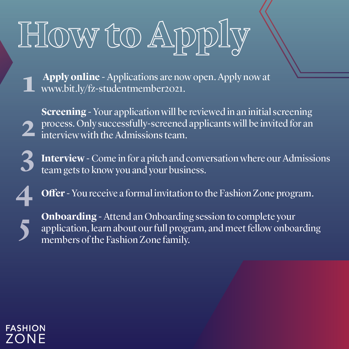 TMUFashionZone's tweet photo. Join the #FashionZone to get support #building your own #company or #working with one of our FZ #members! Here is information on the #benefits and #applicationprocess for our #studentmemberships !
For more information, see our blog: https://t.co/A4oIBe9HJv https://t.co/pY1UUwk2Ap