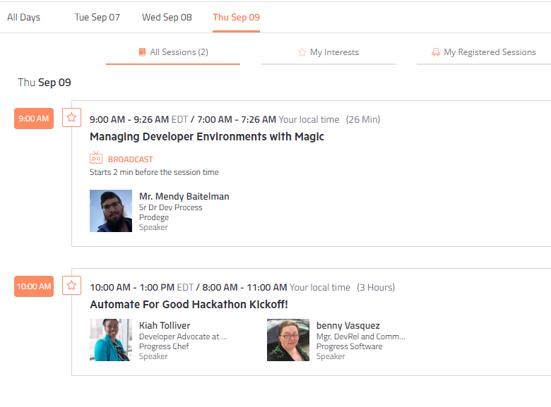 #ChefConf is not yet over. There are two more session tomorrow <a href="/chef/">Progress Chef</a>