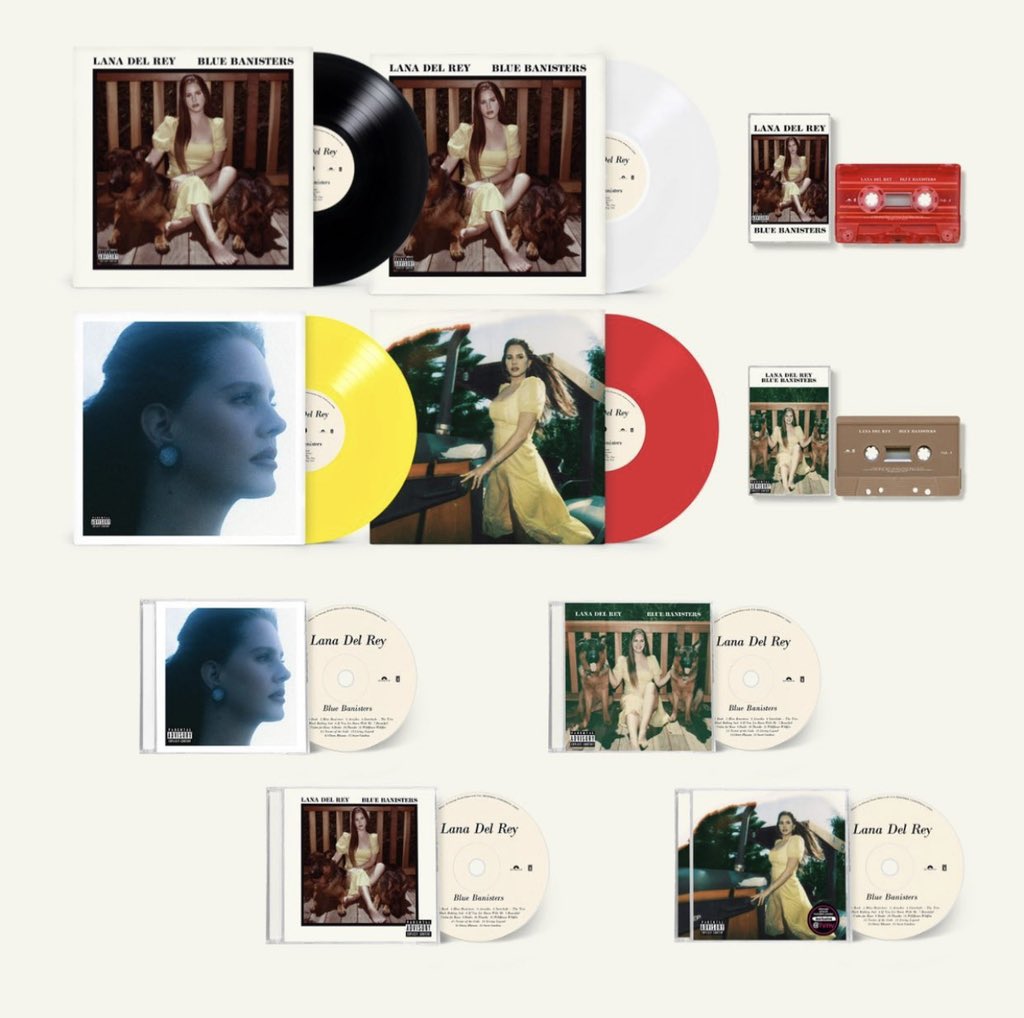 Blue Bannisters White Vinyl Is Back In Stock On Amazon For