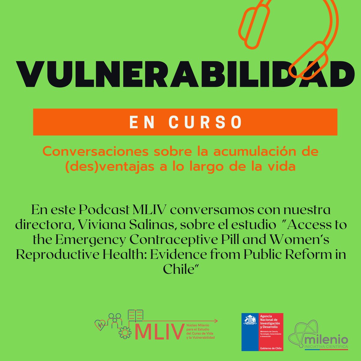 Una de las áreas más sensibles en temas de #vulnerabilidad es la #Salud de la #Mujer. Por ello, MLIV realizó una innovadora investigación sobre salud reproductiva y el uso de la píldora del día después y la plasmó en el podcast MLIV.

Escúchalo 👉 mliv.cl/sobre-salud-mu…