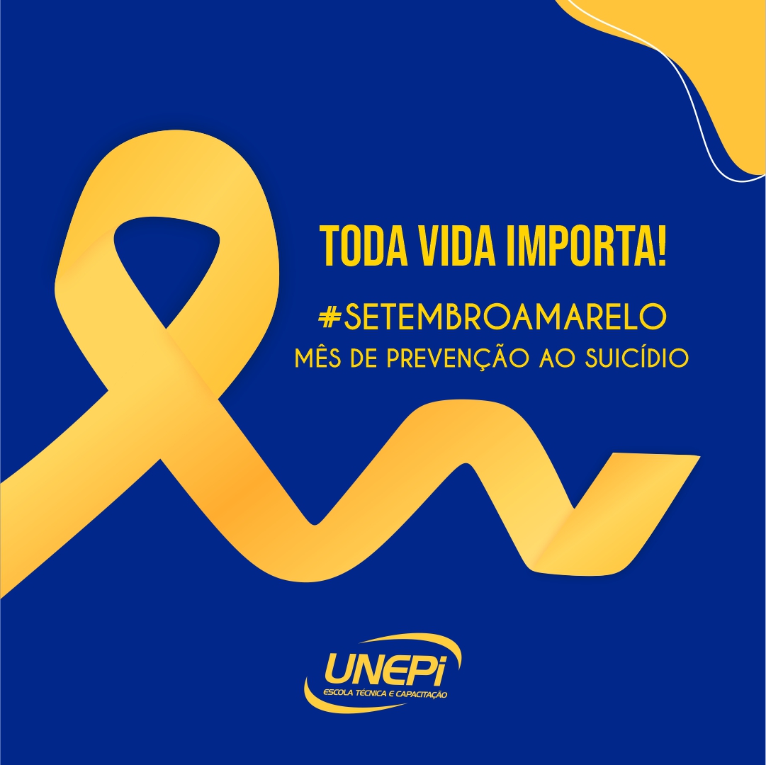 Toda vida importa, não se cale! Procure ajuda 💛

Setembro amarelo - Mês de valorização da vida e prevenção ao suicídio 💛

Juntos somos mais fortes!

#Unepi #setembroamarelo #joaopessoa #paraiba #mesdeprevencaocontraosuicidio #setembro #pb #todavidaimporta