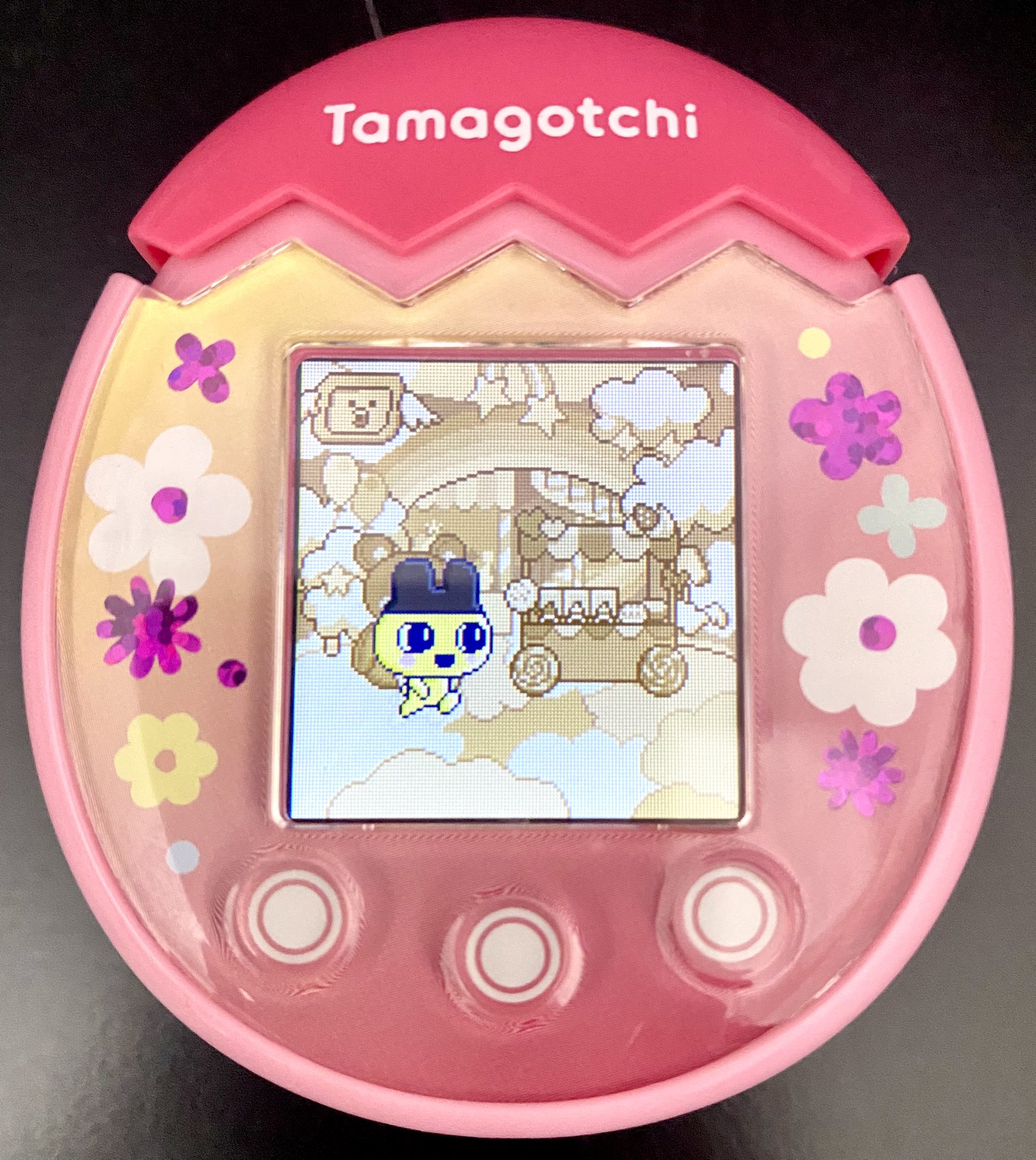 Twitter 上的 ふたばっち 2代目たまごっちpixもまめっちに成長 スマートと同時進行でほぼ同じ育て方してたからなぁ 部屋汚いし 成長したとたんフライパン持ち始めたから このままいくと料理人になるかな たまごっちpix T Co Ymyklajoww Twitter