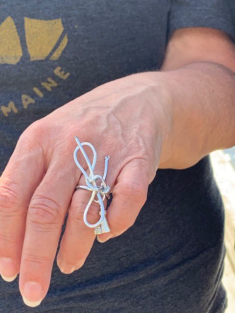 Max found himself on the perfect day in the perfect place with the perfect woman and he decided on a spontaneous proposal. 1 problem, no ring. Two volunteers fashioned a ring out of elastic and a lighthouse charm. Andrea said yes. #RomanReigns