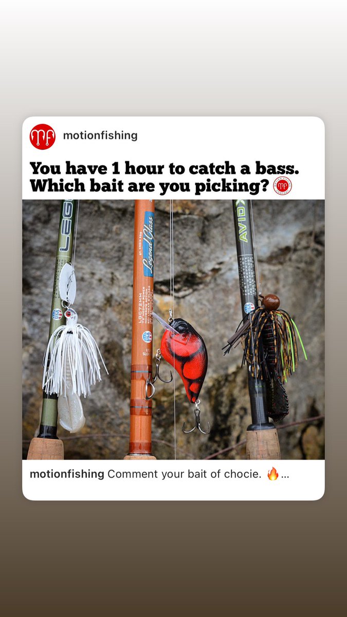 Which one would you pick? #bassfishing