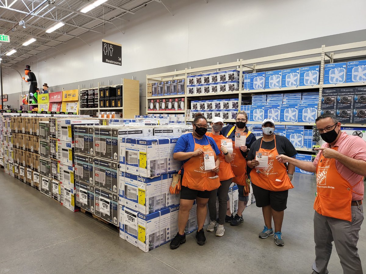 More recognition for orange blooded associates this team from <a href="/BiloxiHomeDepot/">The Home Depot 2910</a> has supported multiple stores after Hurricane Ida. We got the pleasure of seeing them twice!  Thank you for all you do we can't tell you how much it was appreciated