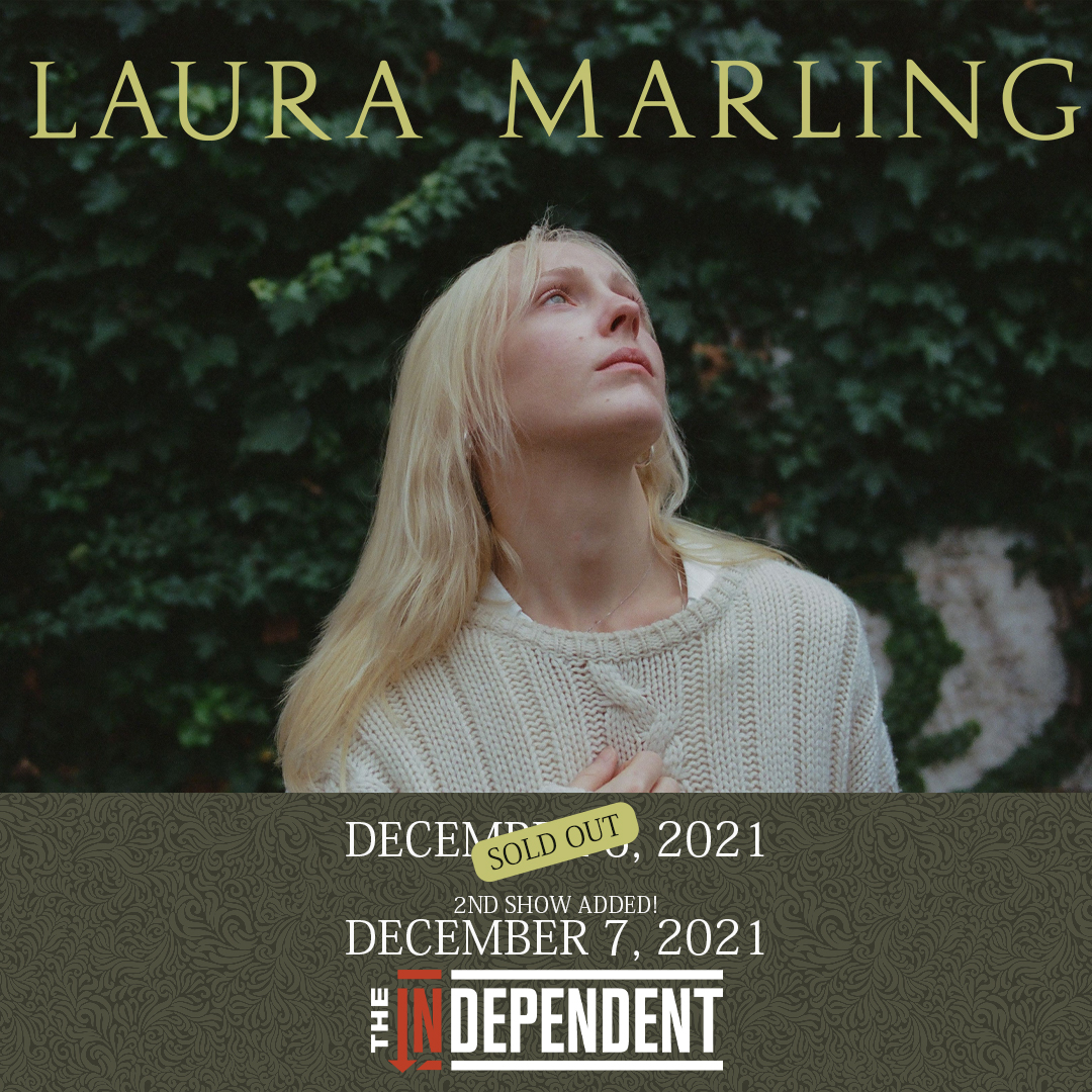 JUST ANNOUNCED! @lauramarlinghq is coming to The Independent for a 2nd show on 12/7! 🎟: Tickets on sale now! ℹ️: bit.ly/3E2zEpw
