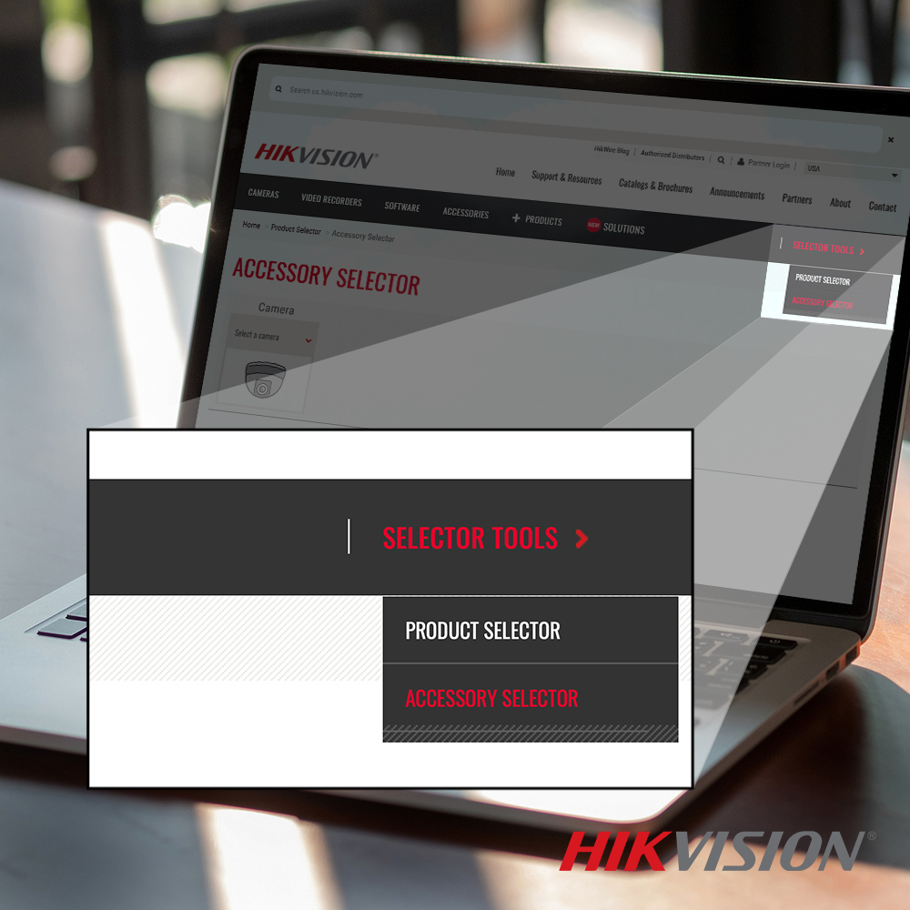 HikvisionUSAinc's tweet image. Our Accessory Selector helps you pick the best Hikvision solutions for your project. First select your camera model and then view accessories required for full camera system functionality. Check it out: bit.ly/3t4DB7Y #AccessorySelector #ProjectTools