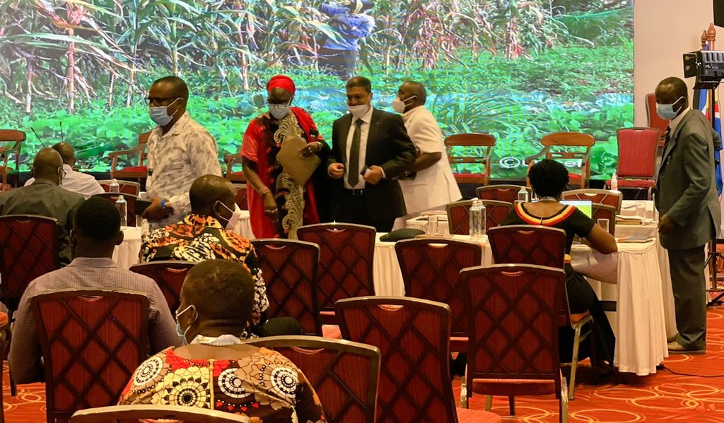 IndustryKE's tweet photo. Cabinet Secretary for Industrialization @maina_betty this morning graced the Kenya-Uganda Agri-business symposium and exhibition held in Mombasa @Trade_Kenya @TradeMarkEastA @ForeignOfficeKE @KEBS_ke @MombasaCountyKe @kenya_chamber @Ps_AmbKaberia @KAM_Kenya https://t.co/2HzP9Mgzzg