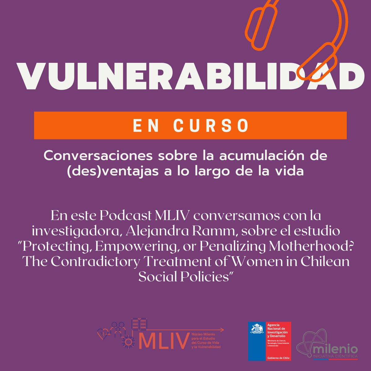 Sobre #Políticaspúblicas y #maternidad, es el último Podcast MLIV de la temporada. Una interesante conversación con la socióloga Alejandra Ramm, sobre las contradicciones en el país entre las leyes de maternidad y lo que realmente sucede. 

Escúchalo 👉 mliv.cl/politicas-publ…