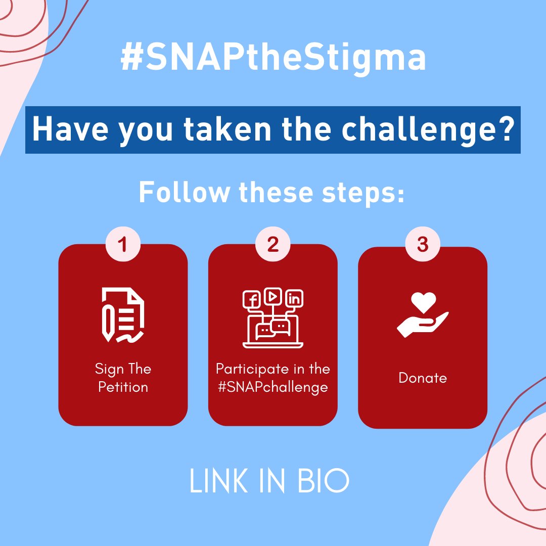 HungerFreeUSA's tweet image. Have you taken the challenge for #HungerActionMonth to #SNAPtheStigma?

This month, you can participate by:
1. Signing and sharing our petition.
2. Participating in the #SNAPChallenge and sticking to a SNAP budget for a day or week. 
3. Donating.

📲 ow.ly/5g8Y50G6xCK