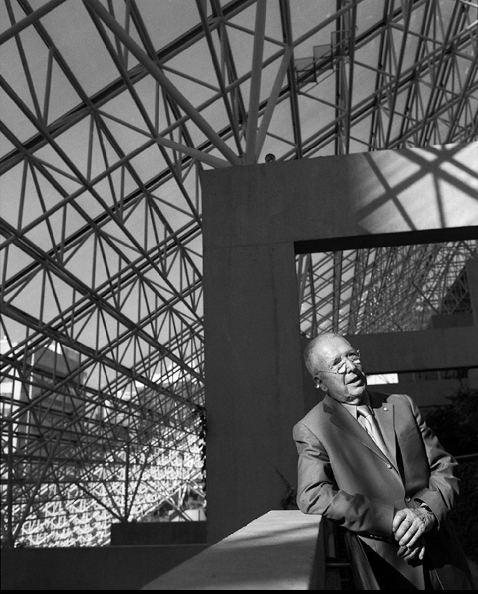 Erickson_Place's tweet photo. Fun Fact // In 1973, Arthur Erickson was made an Officer of the Order of Canada, one of the country's highest civilian honours. Photo credit: Dina Goldstein 
#arthurericksonplace #architect #arthurerickson https://t.co/iXkFjPG9wU