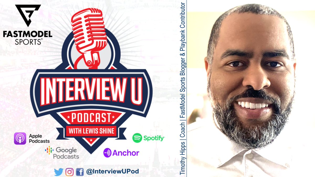 InterviewUPod's tweet photo. FastModel Sports Series (Part 2)
Ep. 86 - Join us for another amazing episode as host @LewisShine talks w/ @FastModel Sports Blogger/Playbank Contributor Timothy Hipps (@MATHnBASKETBALL).
https://t.co/Cf1pffxmgr
----
Use code IUHOOPS15 for 15% off FastDraw & FastScout Products https://t.co/0OyZVafWL0