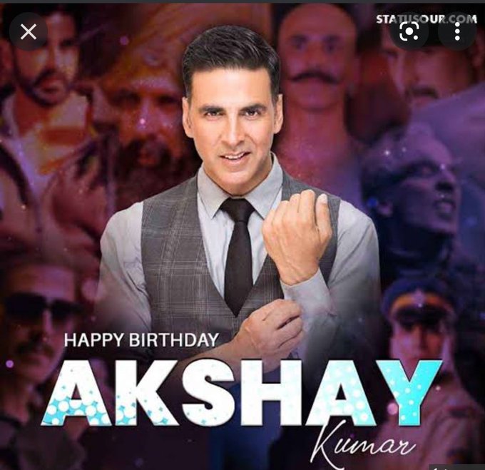 Happy Birthday Akshay Kumar sir      
