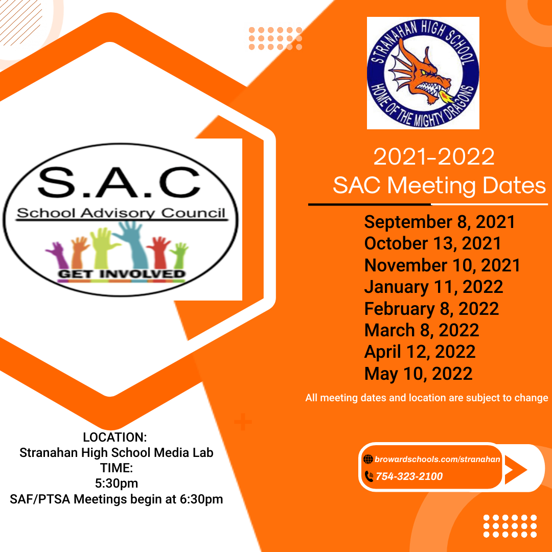 Dragon Family Stakeholders...Mark Your Calendars!