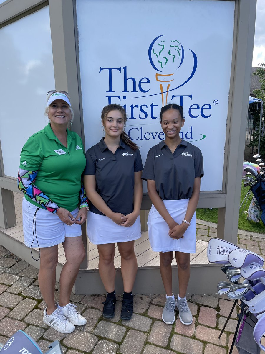 BeaumontGolf (@beaumontgolf) on Twitter photo Sophia and Nya reunite with <a href="/FirstTeeCLE/">First Tee – Cleveland</a> Coach Dorothy <a href="/dottylonglegs/">Dottylonglegs</a> as we get ready for our match against Cleveland Hts. Sophia and Nya reunite with <a href="/FirstTeeCLE/">First Tee – Cleveland</a> Coach Dorothy <a href="/dottylonglegs/">Dottylonglegs</a> as we get ready for our match against Cleveland Hts.