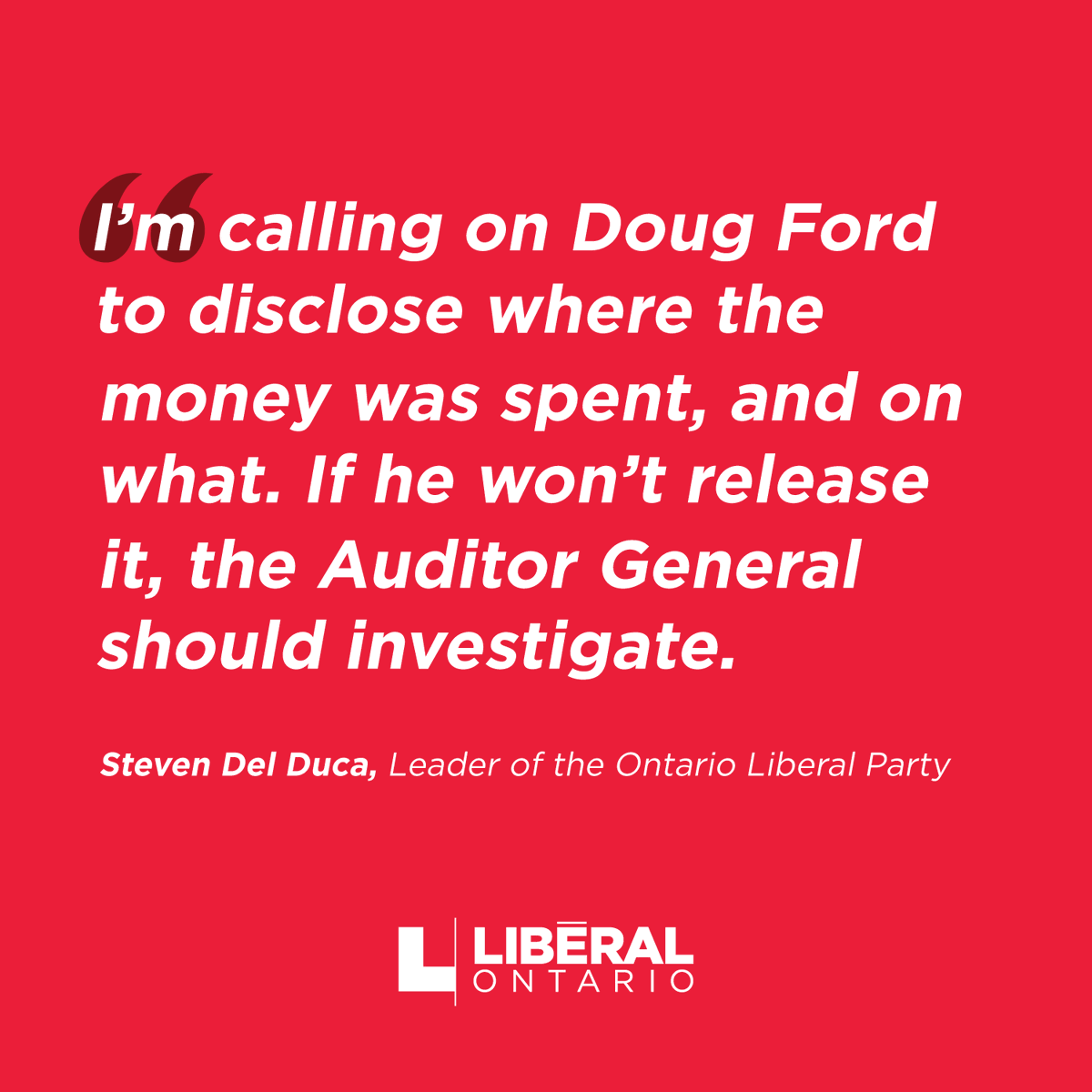 StevenDelDuca's tweet photo. Doug Ford was given more than $750 million in Safe Return funding from the federal government, to make sure our kids and education workers were going back-to-school safely. Where did that money go? #NoSafeReturn #onpoli
More: https://t.co/rnwmoDExeC https://t.co/mlbCrk4N7Y