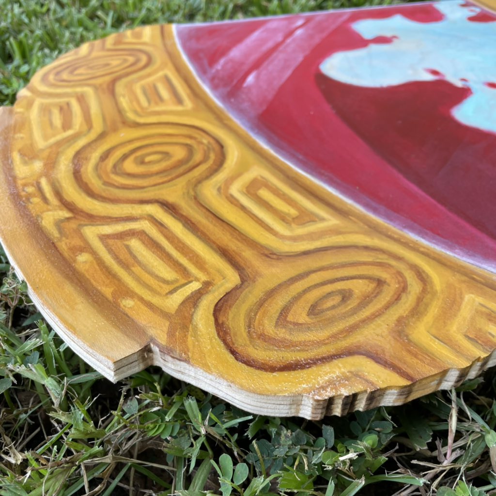 KevinBurnettSC's tweet photo. Finally finished up “Elixir of Immortality” It is a 1/1 1.7ft x 1.2ft original di-cut acrylic on wood.

Link:
https://t.co/exMUCg6qYw

#spicychamploo https://t.co/EAiktZ21jw