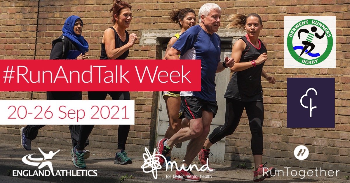 derwentrunners's tweet photo. We are taking over Markeaton  @parkrunuk 25th September for #RunandTalk week, details at https://t.co/Je4Bg7NBUP @derbyshiremind @movemorederby @btsderby @englandathletics @darleyparkrun https://t.co/GPb6u5RdRn