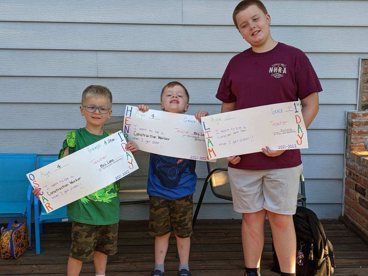 And were off...<a href="/ISD279/">Osseo Area Schools</a>, here is to a great school year!