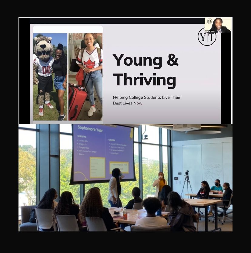 1 year ago @_shantaeshand &amp; @chelseawright_ presented their idea in the <a href="/LafCol/">Lafayette College</a>  <a href="/Dyer_Lafayette/">Dyer_Lafayette</a> pitch competition. Today they have landed their first institutional client and moved closer to their goal of helping all college students thrive! Way to go ladies 💪Keep pushing!