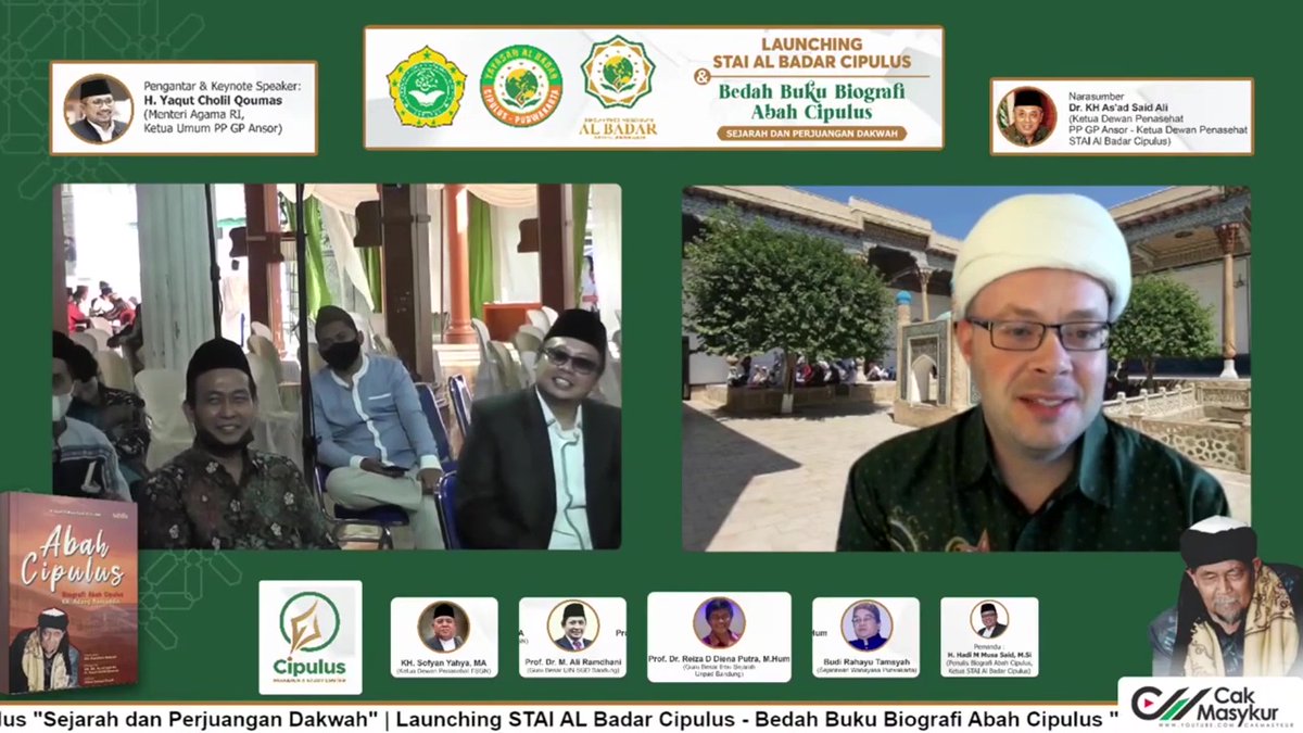 paulsarmstrong's tweet photo. Paul Salahuddin Armstrong
Bedah Buku "Biografi" Abah Cipulus
Karya : H. Hadi M Musa Said, S.Ip, https://t.co/IV91ilGKhv.,
Click for video: https://t.co/4zmYEXSDk9
#STAIAlbadar #Albadar #AlbadarCipulus #Purwakarta #alhikamussalafiyah #AbahCipulus #Cipulus #JawaBarat https://t.co/rYqRtmAJ0b