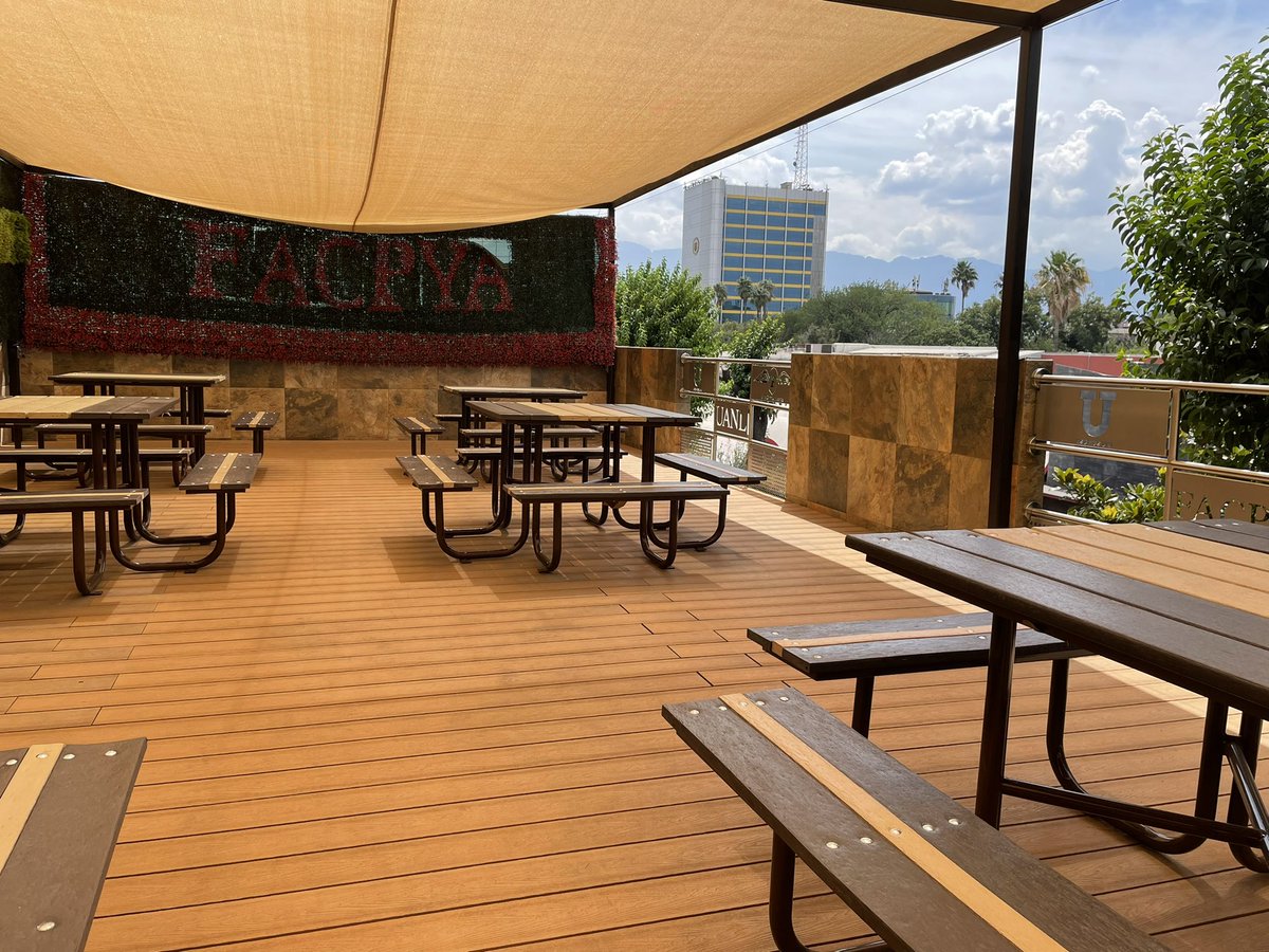 jesusgrc's tweet photo. La nueva terraza de FACPyA >> https://t.co/jW0NGpEFQI