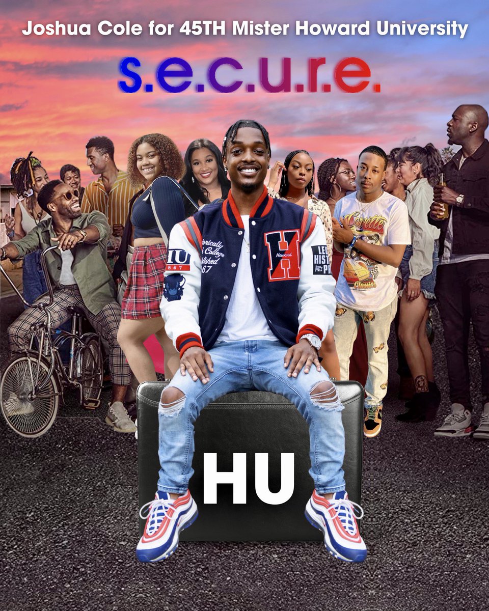 Hop in, it’s time to S.E.C.U.R.E the bag. 💵 Join me, Joshua Cole, a senior Criminology major hailing from Houston, TX as I vye to be your 45th Mister Howard University. 🤴🏾