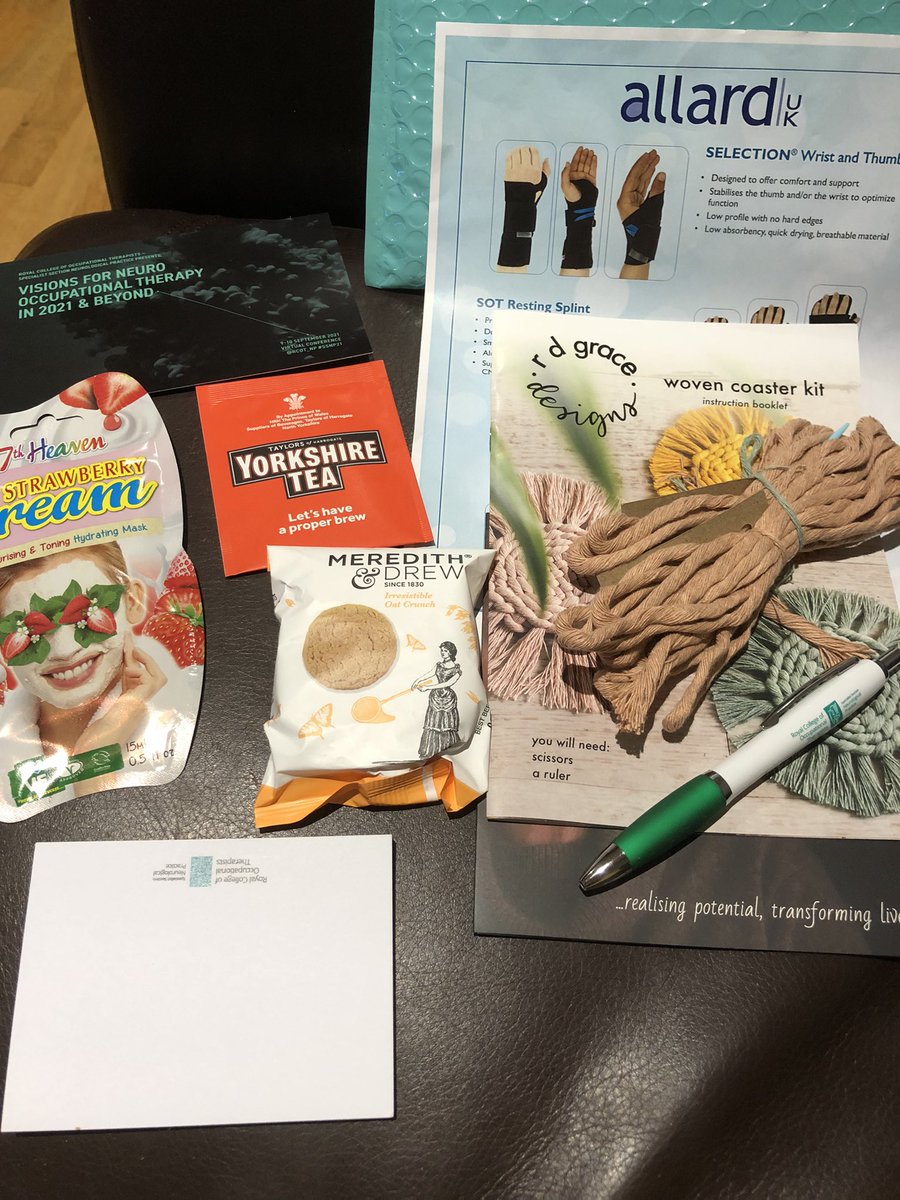 A lovely pre-conference treat. Thank you #SSNP21 really looking forward to the line up for tomorrow and Friday’s RCOT SSNP virtual conference <a href="/RCOT_NP/">RCOT Neuro Practice</a> <a href="/theRCOT/">Royal College of Occupational Therapists</a>
