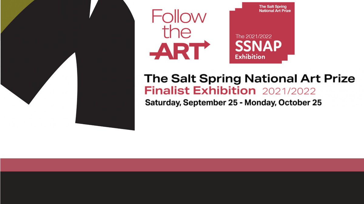 Join us for the live and online Exhibition of Canadian Visual Art! Visit saltspringartprize.ca for our full roster of events!