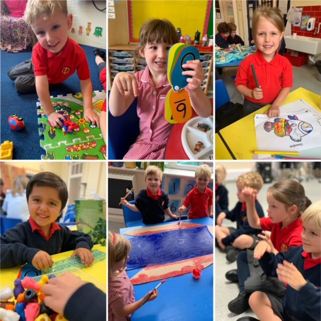 EarlsfieldSch's tweet image. Getting these bright futures off to a creative start… 🎨 📖 🚙 🌳 Reception have enjoyed exploring the resources in their first few days of ‘big school’ #eyfs #playandlearning #newterm #brightthinkersbrightfutures 💫