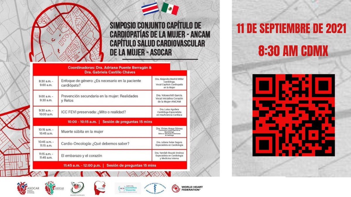 <a href="/Ivanmndoza/">Iván Mendoza</a> <a href="/ANCAM_MEXICO/">ANCAM México</a> <a href="/gabrielaborray3/">GabrielaBorrayo</a> <a href="/pgutierrezmx/">P. Gutierrez-Fajardo</a> <a href="/SIAC_cardio/">SIAC</a> <a href="/DraMariaParra/">Dra. MarÍa Guadalupe Parra Machuca</a> <a href="/draepicosbovio/">epicosbovio</a> <a href="/rcpEspana/">RCP TOUR ESPAÑA</a> El evento es abierto para toda la comunidad médica‼️basta con realizar el registro sin costo ❣️los esperamos👉🏼👉🏼 bit.ly/3ncvLIm          <a href="/facmed_unam/">FACMED - UNAM</a> <a href="/FacMedicinaUNAM/">FacultadMedicinaUNAM</a> <a href="/ComunidadArcame/">Comunidad ARCAME</a> <a href="/incmnszmx/">INCMNSZ</a> <a href="/MiSaludTotal/">SALUD TOTAL</a> <a href="/SalvandoLatidos/">Salvando Latidos AC</a> <a href="/LuizaAguilera/">Luisa F. Aguilera</a> <a href="/arturoguerral/">arturo guerra</a>