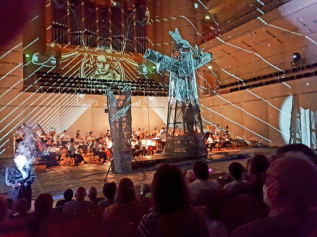 jekltwin's tweet photo. My 1st #concert @Konzerthaus_DO since almost 2 years: #PastoralforthePlanet by @InsulaOrchestra, #SophieKarthäuser, @Equilbey & @LaFuraDelsBaus, @carluspadrissa, #Milunovic + #Vaaliña 🎶🥁🌍 #Beethoven #Reicha #Rietz #Weber #Hensel https://t.co/a4ze6WP4tg