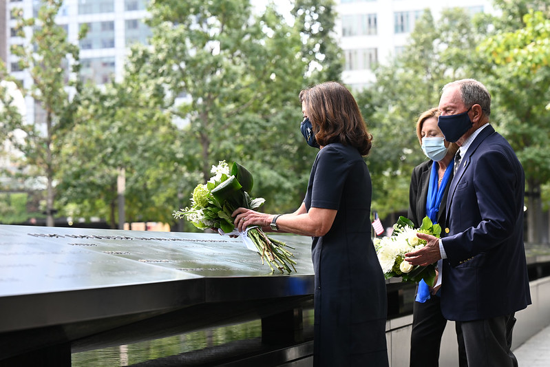 Governor Hochul lays wreath at 9/11 Memorial & Museum