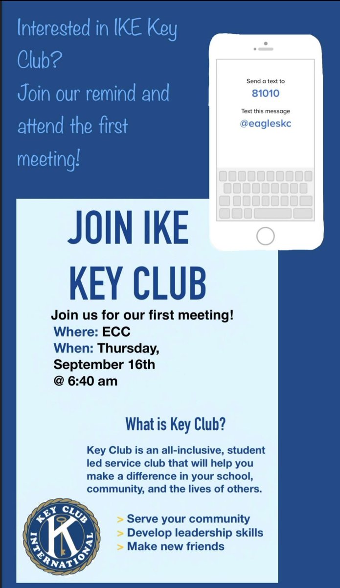 IkeKeyClub's tweet image. 