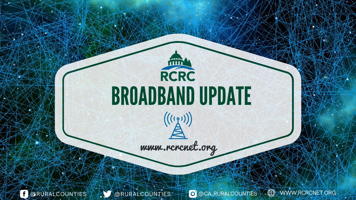 #SB4 has passed the #CaliforniaAssembly! Thank you to Speaker Rendon for leading the Assembly in passing SB4 which will provide vital funding for last mile broadband infrastructure projects in rural areas. @Rendon63rd #broadbandforall #ruralcounties