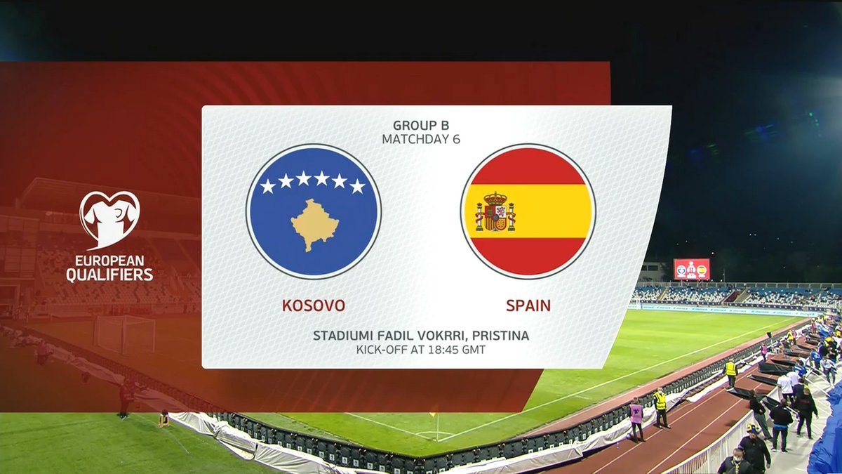 Full match: Kosovo vs Spain