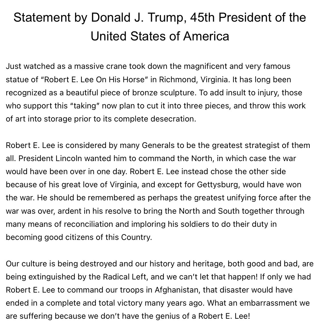 Ed O'Keefe on Twitter "INBOX Quite a stunning statement from former