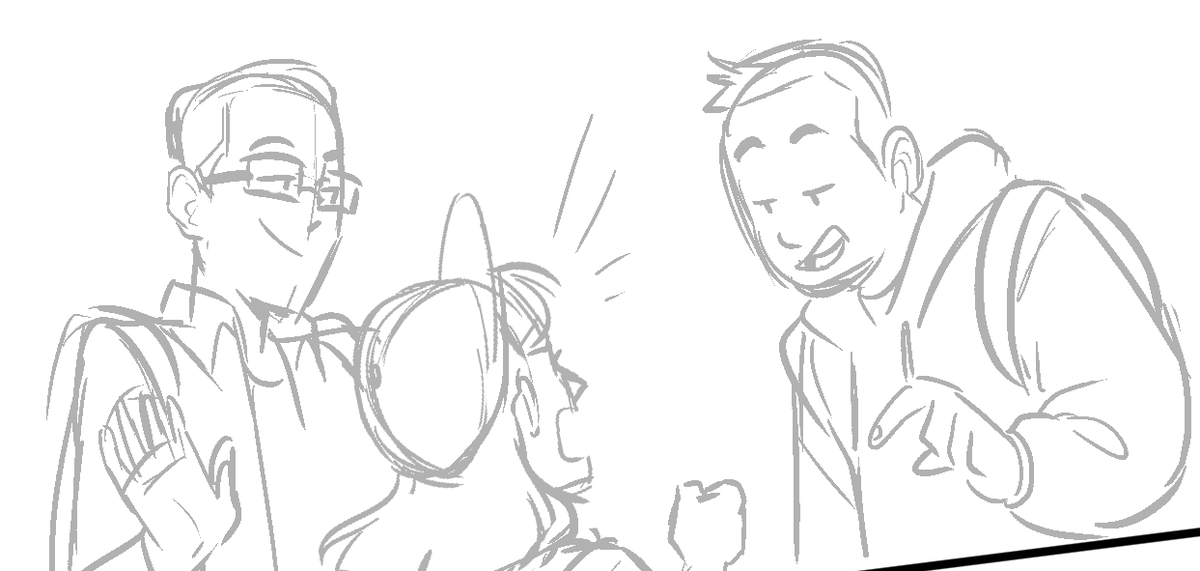 Trying to start on a short lil comic for the spooky season 