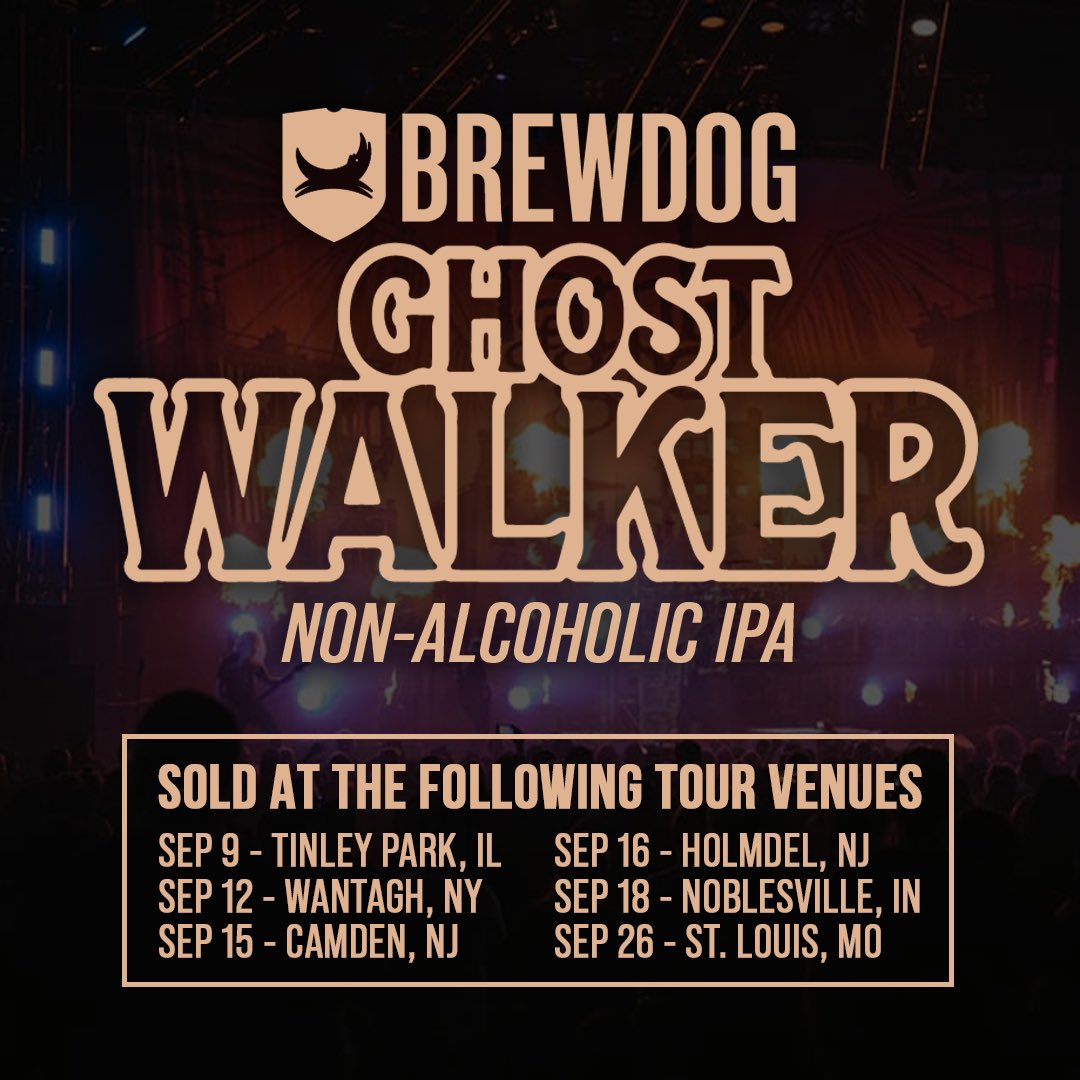 Coming out to see <a href="/lambofgod/">Lamb Of God</a> on the #MetalTourOfTheYear? Well be sure to make a pit stop at the bars in these select venues to order yourself a nice can of #GhostWalker - available only while supplies last!! For a full list of Tour Dates &amp; Tickets, head to metaltouroftheyear.com