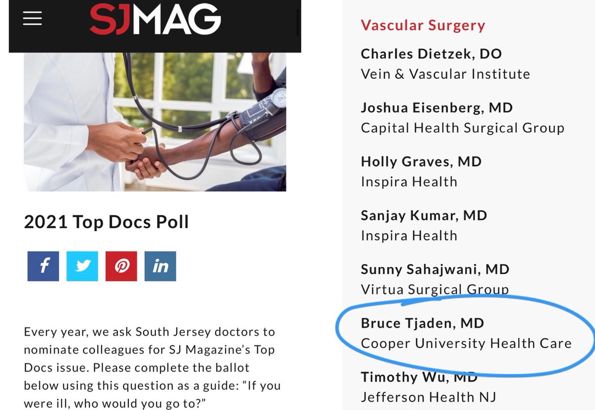 naomi tjaden, md, phd (@naomitjaden) on Twitter photo So proud of <a href="/BruceTjadenMD/">Bruce Tjaden MD</a> at <a href="/CooperHealthNJ/">Cooper University Health Care</a> for being named a top doc in South Jersey! 😍🥳 what an honor! So proud of <a href="/BruceTjadenMD/">Bruce Tjaden MD</a> at <a href="/CooperHealthNJ/">Cooper University Health Care</a> for being named a top doc in South Jersey! 😍🥳 what an honor!