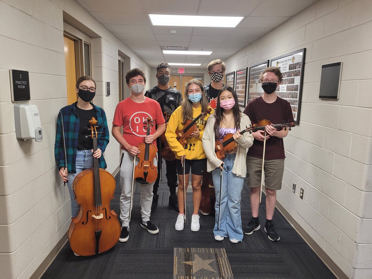 NviewOrchestras's tweet photo. These amazing Orchestra students will represent us at OMEA Regional Orchestra! Congratulations! https://t.co/eaUwmubjkO
